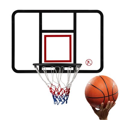 Basketball Rim Adult Basketball Hoop, 43in Wall-Mounted Basketball Board, Expansion Screw Installation, 110x75 Cm