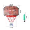 Basketball Rim Wall-Mounted Basketball Hoop, Outdoor Basketball Board for Teenagers and Adults, Can Be Installed On Doors and Walls, 80x60 Cm (Color : Package 1) view 3