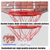 Basketball Rim Wall-Mounted Basketball Hoop, Outdoor Basketball Board for Teenagers and Adults, Can Be Installed On Doors and Walls, 80x60 Cm (Color : Package 1) view 4
