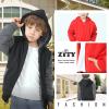ZITY Boys Zip Up Hoodie Fleece Jacket Kids Sherpa Lined Sweatshirts Outerwear Warm Winter Coat Dark Black Grey 14-15 Years Old view 4