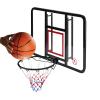 Basketball Rim 43in Adult Basketball Hoop, Indoor and Outdoor Wall-Mounted Basketball Boards, Simple Installation, 110x75 Cm view 1