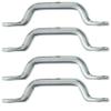 316 Stainless Steel Footman Loop (8 PCS) with Fast Installation Cross Flat Head Tapping Screws (16PCS) for Kayak Deck Loops, Bimini Top Strap, Tie Down Anchor Point, Jeep Corvette, Buggy (8 Pack) view 4