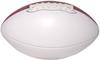 Ballstars Autograph Blank Full 12 Inch Football with Base | Regulation Size | Football Trophy for Signing with Two White Panels view 1