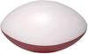 Ballstars Autograph Blank Full 12 Inch Football with Base | Regulation Size | Football Trophy for Signing with Two White Panels view 3