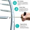 5.5 Trampoline Springs Heavy Duty for CalmMax,Skywalker,BCAN,12pcs Stainless Steel Replacement Springs (5.5 Trampoline Springs) view 3