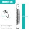 5.5 Trampoline Springs Heavy Duty for CalmMax,Skywalker,BCAN,12pcs Stainless Steel Replacement Springs (5.5 Trampoline Springs) view 4
