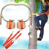 Tree Climbing Gear, Non-Slip Pole Climbing Spikes With Safety Harness, Electrician'S Foot Buckle, Tree Climbing Gear For Tree Work, Rust Protection, Wear-Resistant, Easy To Pick Fruits,300Model view 1