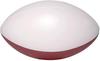 Ballstars Autograph Blank Mid-Size 9 Inch Football with Base | Official Size 3 | Football Trophy for Signing with Two White Panels view 4