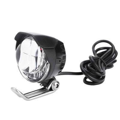Bike Light, 12V-80V Bike Lights for Night Riding, Front Light Electric Bike, 2 in 1 Horn LED Head Light Front Bright Lamp for Electric Bike Scooter Moped