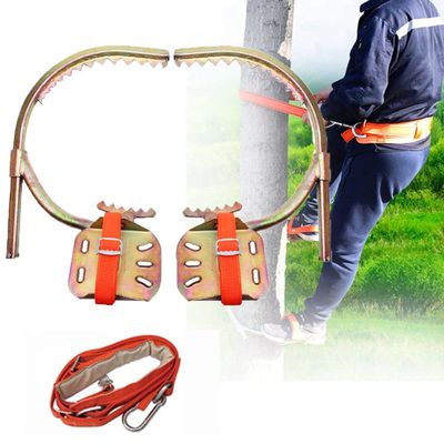 WZFANJIJ Tree Climbing Gear Tree Spurs Tree Crampons, Thickening Trees, Durable, Suitable for Hunting, Fruit Picking, Easy to Use,500Model