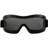 Birdz Eyewear Wren Frameless Skydiving Riding Goggles 3 Pairs Anti-Fog with Clear Smoke & Yellow Lens view 4