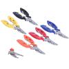 Pssopp 5-Piece Fishing Tool Set, Stainless Steel Pliers with Hook Remover, Curved Scissors, Braid Line Cutters, Split Ring Tool view 4