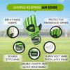 MAMBA Goalkeeper Gloves for Youth & Adult - Premium Quality Latex Palm & Back Hand; Finger Spine Protection & Double Layer Wristband. Goalie Gloves for Men, Women, Boys & Girls (9) view 2