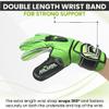 MAMBA Goalkeeper Gloves for Youth & Adult - Premium Quality Latex Palm & Back Hand; Finger Spine Protection & Double Layer Wristband. Goalie Gloves for Men, Women, Boys & Girls (9) view 4