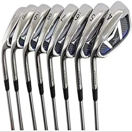 AGXGOLF Men's Left Hand Regular Flex, Regular Length Same Length Tour Irons Set wTrue Temper Command Steel Shafts; One Swing 4-9 Irons + Pitching Wedge + Bonus Sand Wedge, USA Built