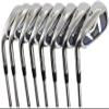 AGXGOLF Men's Left Hand Regular Flex, Regular Length Same Length Tour Irons Set wTrue Temper Command Steel Shafts; One Swing 4-9 Irons + Pitching Wedge + Bonus Sand Wedge, USA Built view 1