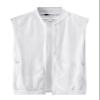 Flygo Men's Summer Casual Lightweight Breathable Mesh Cycling Travel Zip Vest (Small, 02 White, s) view 1