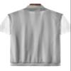 Flygo Men's Summer Casual Lightweight Breathable Mesh Cycling Travel Zip Vest (Small, 02 White, s) view 3