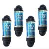 Tidal Wake Marine Grade Double Braided Nylon Dock Lines with 12 Eyelet Loop Premium Boat Mooring Ropes 3/8" x 15 ft, Weather Resistant, 4 Pack  Black view 1
