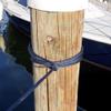 Tidal Wake Marine Grade Double Braided Nylon Dock Lines with 12 Eyelet Loop Premium Boat Mooring Ropes 3/8" x 15 ft, Weather Resistant, 4 Pack  Black view 3