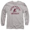 Eastern Kentucky University Official EKU Colonels Logo Unisex Adult Long-Sleeve T Shirt,Athletic Heather, 3X-Large view 1