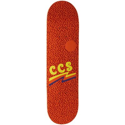 [CCS] Wavy Times Skateboard Deck Orange 8.00"