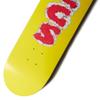 [CCS] Furry Letters Skateboard Deck Yellow 8.25" view 3