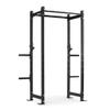 Titan Fitness T-3 Series Black Short Power Rack, 24in Depth, Weight Plate Holders, 1,100 LB Capacity Cage for Weightlifting and Strength Training view 1