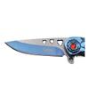 Snake Eye Tactical 7" Cupid Heart Ladies Valentines day Pocket Knife with LOVE Pocket Clip Included (Blue) view 4