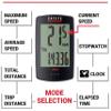 CATEYE Padrone Wireless OF-100 Bike Computer  Oversized Display Cyclocomputer, Wireless Speedometer & Odometer, Out Front Mount, Auto Start/Stop, Programmable Odometer, Fits Road, MTB, Gravel Bikes view 3