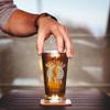 Best Dad By Par Disc Golf Pint Glass - Disc Golf Dad, Disc Golf Gift, Frisbee Gift, Golf Dad view 4