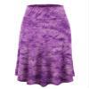 LLWB2345 Women's Tie Dye Lightweight Flare Midi Pull On Closure Skirt XXXL Purple view 1