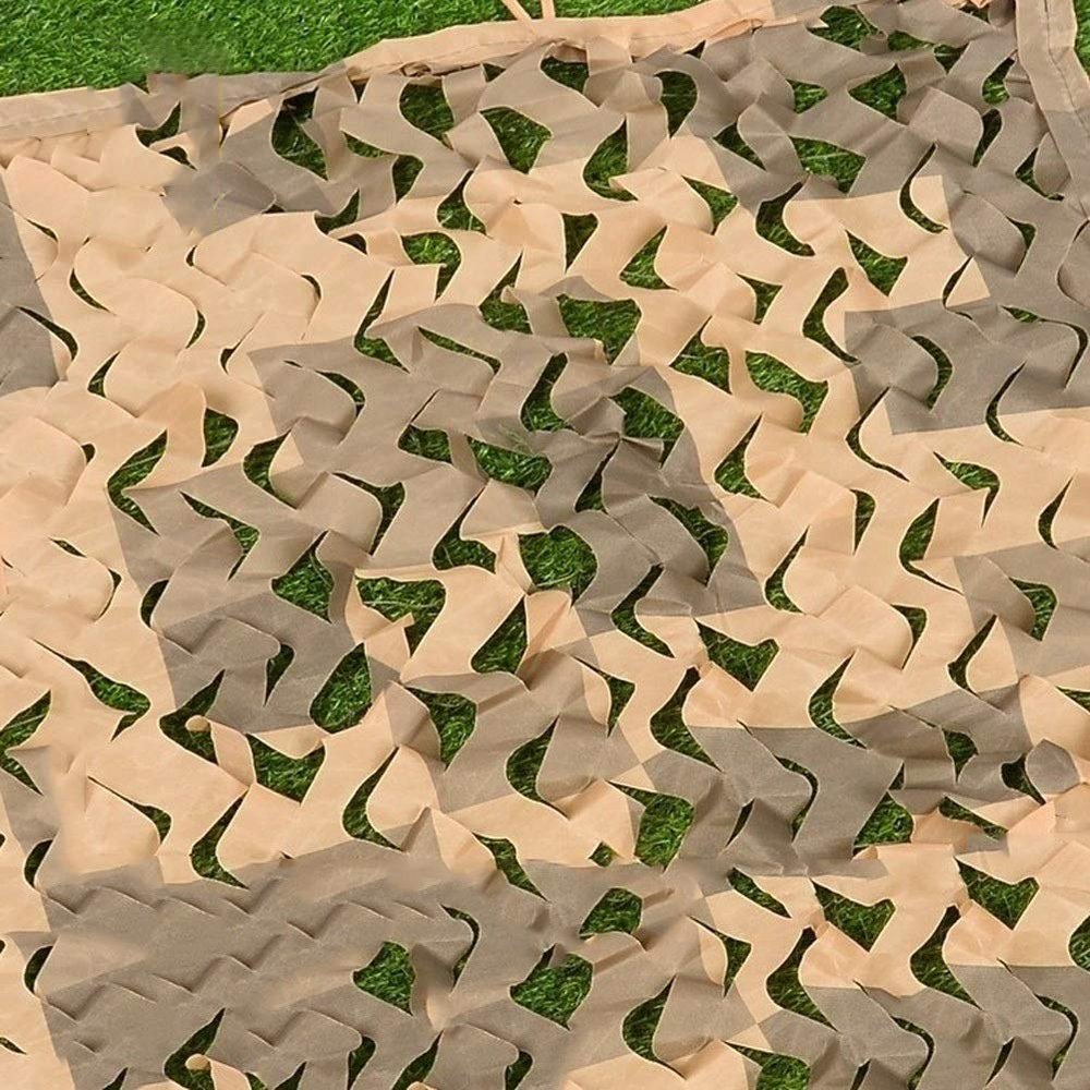 LGLFDJ Camo Netting with Mesh Backing, Woodland Desert Camouflage Shade Netting for Kids Party Decoration Hide Position Camping Hunting Shooting Blinds Lightweight and Repeated Use