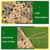 LGLFDJ Camo Netting with Mesh Backing, Woodland Desert Camouflage Shade Netting for Kids Party Decoration Hide Position Camping Hunting Shooting Blinds Lightweight and Repeated Use view 2