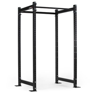 Titan Fitness T-3 Series Black Short Power Rack, 36in Depth, 1,100 LB Capacity Cage for Weightlifting and Strength Training