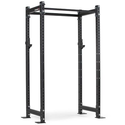 Titan Fitness T-3 Series Black Short Power Rack, 24in Depth, 1,100 LB Capacity Cage for Weightlifting and Strength Training