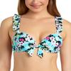 California Waves Womens Push-Up Underwire Swim Top Separates. Size S view 1