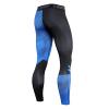Maryia Mens Workout Pants Moisture Wicking Quick Dry Summer Casual Leggings Muscle Gym Running Fitness Athletic Trouser Blue, X-Large view 3