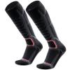 WEIERYA Ski Socks 2 Pairs Pack for Skiing, Snowboarding, Outdoor Sports Performance Socks (Retro Black 2 Pairs, Large) view 1