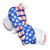 American Flag Baseball Batting Gloves USA Flag Baseball Batting Gloves for Youth Adult & Unisex (White) (Medium, Adult) view 1
