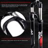 26/27.5/29in MTB Front Suspension Forks,Air Pressure Shock Absorber Fork Bicycle Shock Absorber Front Fork Air Fork (Size : 26in) view 3