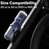 corki Cycles Bike Water Bottle Holder Right Side Load Water Bottle Cage for Road, MTB, Gravel Bicycle Black 1-Pack view 2