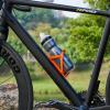corki Cycles Bike Water Bottle Holder Right Side Load Water Bottle Cage for Road, MTB, Gravel Bicycle Vibrant Orange 1-Pack view 2