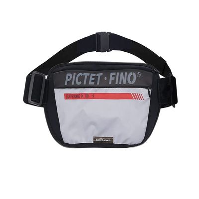 Pictet Fino Running Belt For Women Men, Waterproof Fanny Pack Cell Phone Holder Walking Waist Bag Workout Reflective Running Gear(Black)