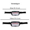 Pictet Fino Running Belt For Women Men, Waterproof Fanny Pack Cell Phone Holder Walking Waist Bag Workout Reflective Running Gear(Black) view 3