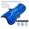 AIMISICAR Toddler Kids Youth Soccer Shin Guards and Socks for Boys & Girls (Age 3-5,6-8,8-12,10-14) | Lightweight Breathable Shin Pads & Soccer Socks Combo for Football Games & Training view 2