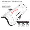 AIMISICAR Toddler Kids Youth Soccer Shin Guards and Socks for Boys & Girls (Age 3-5,6-8,8-12,10-14) | Lightweight Breathable Shin Pads & Soccer Socks Combo for Football Games & Training view 2