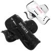 AIMISICAR Toddler Kids Youth Soccer Shin Guards and Socks for Boys & Girls (Age 3-5,6-8,8-12,10-14) | Lightweight Breathable Shin Pads & Soccer Socks Combo for Football Games & Training view 1