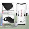 AIMISICAR Toddler Kids Youth Soccer Shin Guards and Socks for Boys & Girls (Age 3-5,6-8,8-12,10-14) | Lightweight Breathable Shin Pads & Soccer Socks Combo for Football Games & Training view 3