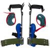 Litong 2 Pack Tree Climbing Gears, Adjustable Stainless Steel Spikes with Harness Belt, Non-Slip Pedal for Picking Fruit, Outdoor Sports (Unisex) view 1